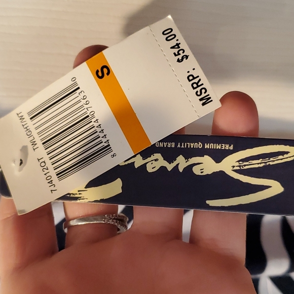 Black and gray striped cotton skirt - Picture 4 of 6